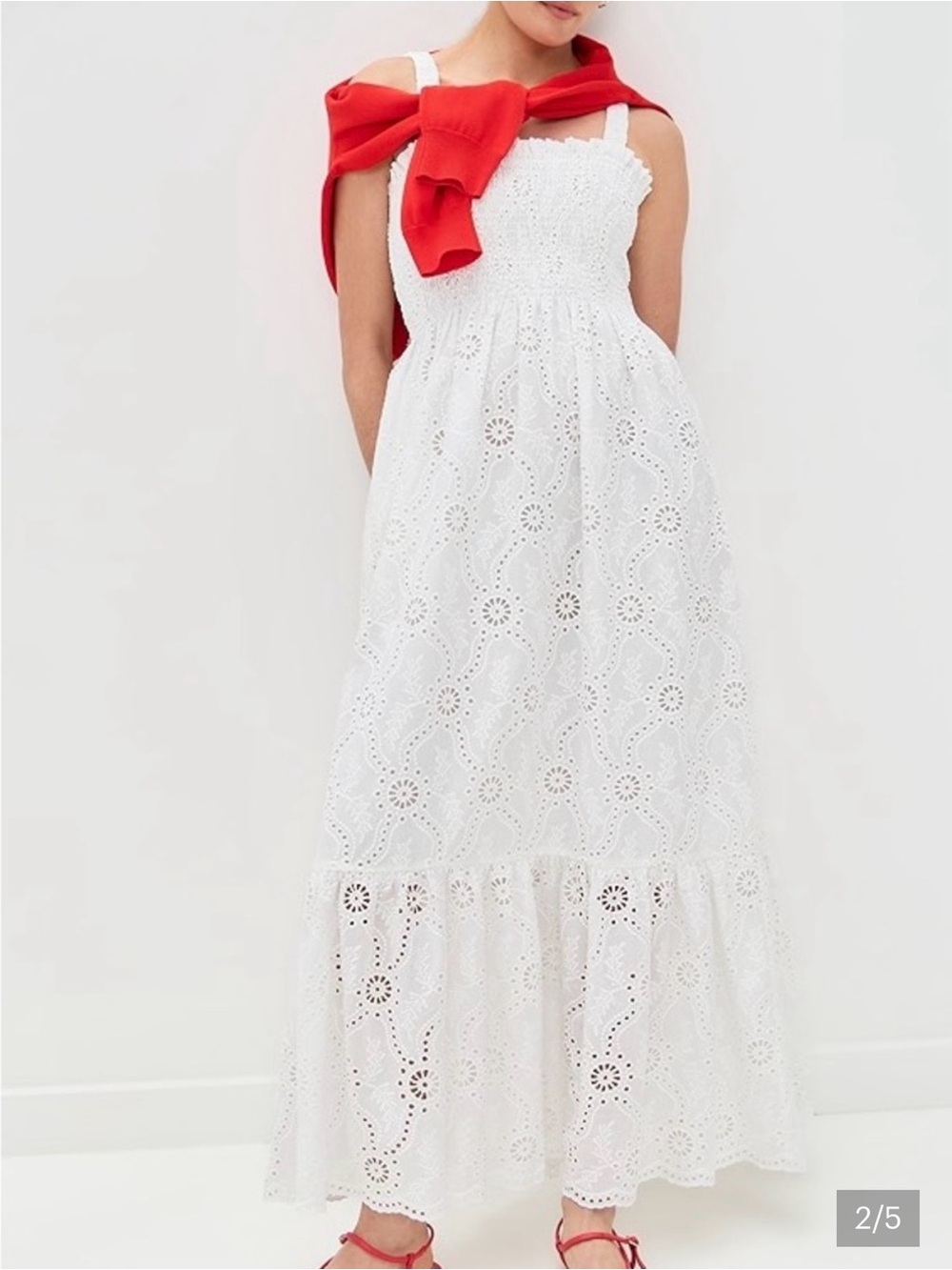 Hill House White The Nap Dress - Picture 2 of 10